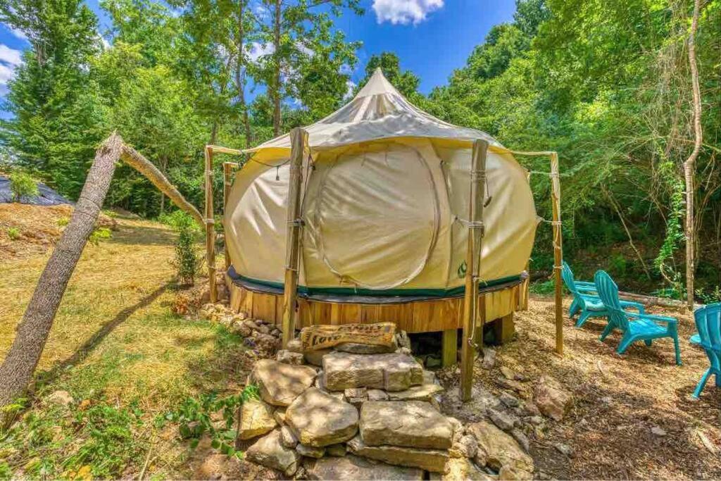 The Pisces-A Stargazing, Luxury Glamping Tent Rogersville Exterior foto