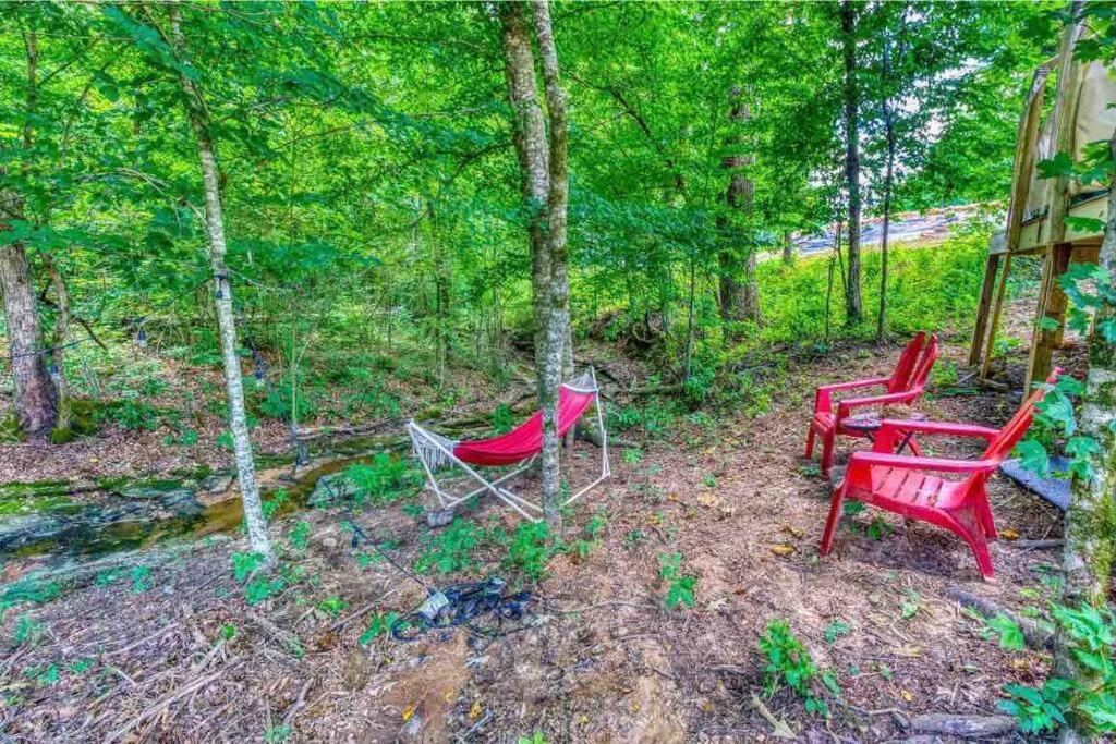 The Pisces-A Stargazing, Luxury Glamping Tent Rogersville Exterior foto