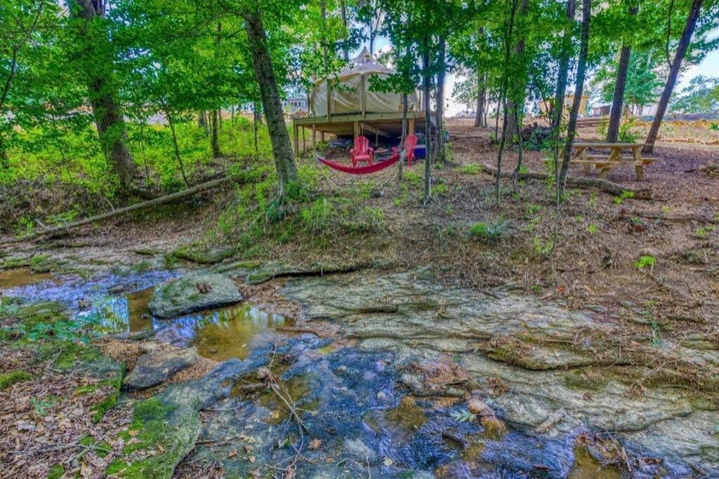 The Pisces-A Stargazing, Luxury Glamping Tent Rogersville Exterior foto